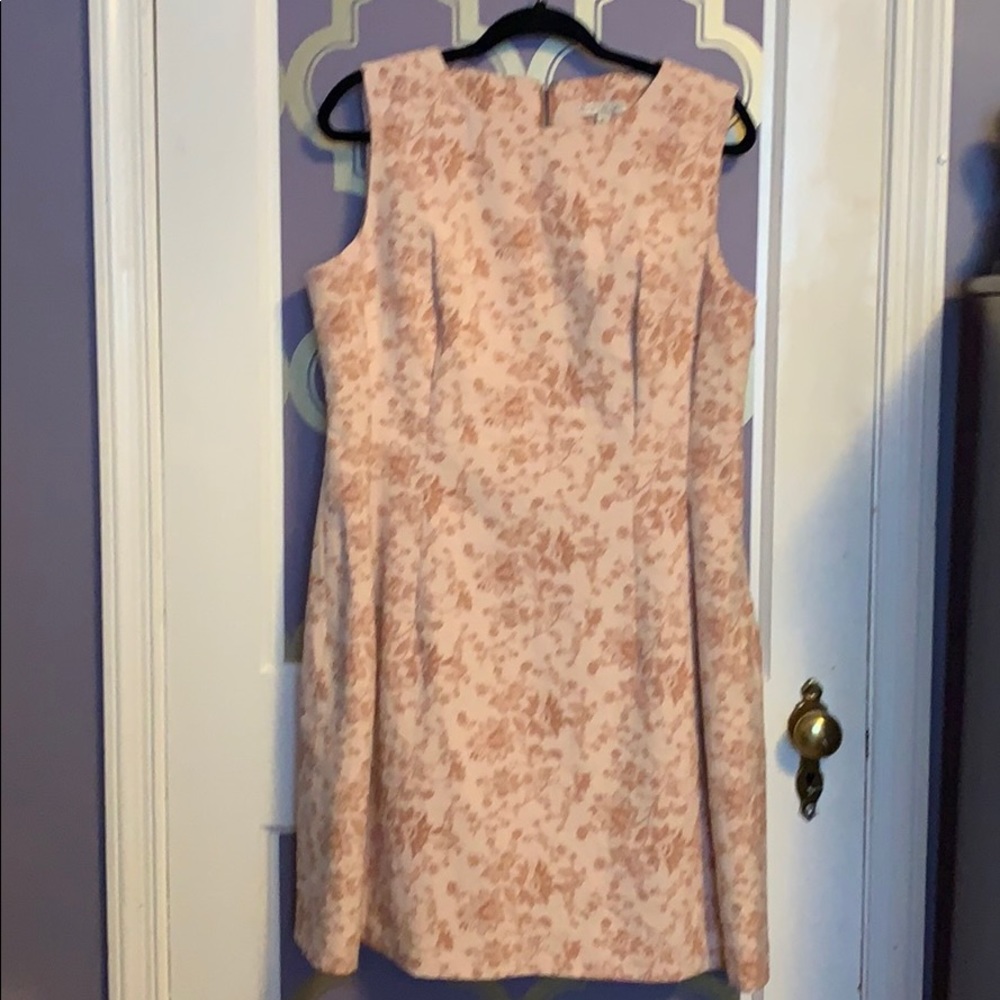 Pink Fit & Flare Dress